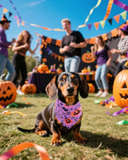 PET SHOW 50 Pack Halloween Small Dog Bandanas Bulk XS Washable Puppy Girl Boy - Image 7