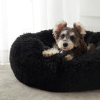 WESTERN HOME WH Calming Dog Bed & Cat Bed, Anti-Anxiety Donut Dog Cuddler Bed - Image 3