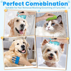 Comotech 3PCS Dog Bath Brush | Dog Shower/Washing Brush - Image 2