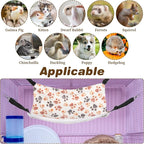4 Pcs Cat Hammock for Cage Hanging Soft Pet Hammock Bed - Image 6