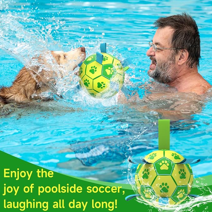 QDAN Dog Toys Soccer Ball - Image 3