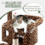 MUTICOR 66 Inches Multi-Level Large Cat Tree Tower - Image 4