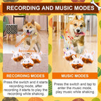 BABORUI Interactive Dog Toys Bunny, Jumping Squeaky Easter Dog Toys - Image 3