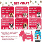 Pet Christmas Dog Sweaters Cute Animal Snowman Printed Puppy Xmas Costumes - Image 6