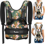 Pawaboo Pet Dog Front Carrier Backpacks, Legs Out Pet Carrier Backpack by Pawaboo