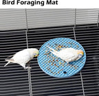 2Pcs Bird Foraging Toys Puzzle, Bird Slow Feeder Mats, Interactive Parrot - Image 6