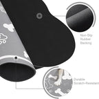 Dog Cat Food Mat, Rapid Absorbent Pet Feeding Mat, Bone Shaped Dog Placemat - Image 3