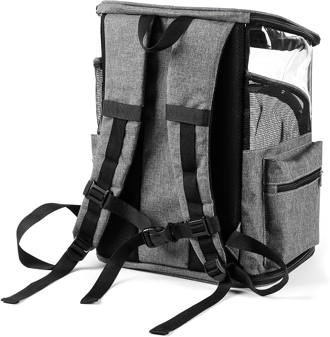 Cat Carrier Backpack for Small Medium Cats Dogs Backpack Puppies up to 26 Lbs - Image 2