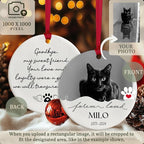 Customized Christmas Pet Photo Ornament - Image 2