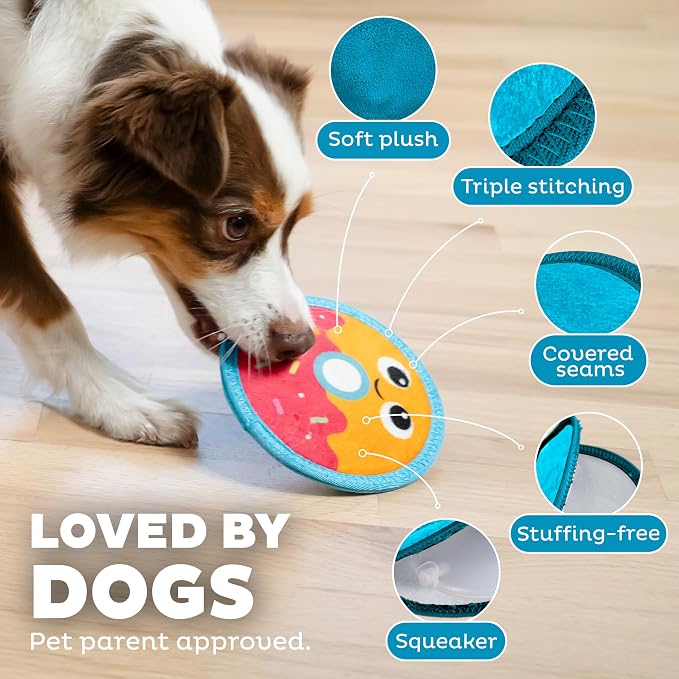 Outward Hound Tough Skinz Durable Squeaky Dog Toy - Image 4