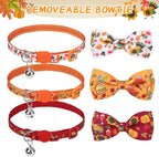 SCENEREAL Thanksgiving Cat Collar Breakaway, 3 Pack Kitten Collars - Image 4