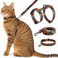 Cat Harness and Leash Set with Matching Collar – Escape Proof Harness by Unknown