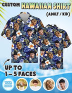 Custom Hawaiian Shirt with Face Photo Picture - Image 4