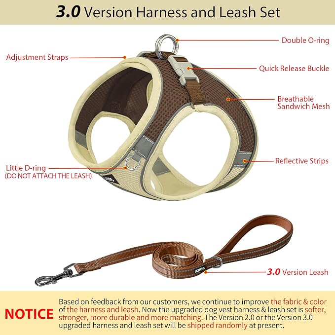 AIITLE Dog Harness, No-Pull Cat Harness - Image 3
