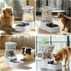 Gardner Pet Automatic Dog Water Dispenser Gravity Stainless Steel Water Waterer - Image 6
