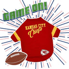 NFL Kansas City Chiefs Dog & Cat T-Shirt, Medium. Football Pet Shirt - Image 4