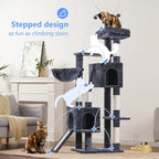 Hey-brother Cat Tree Tower, Sturdy Scratching Posts - Image 2