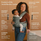 WildBird - Aerial Buckle Carrier - 2-24 Months - Large Acadian - Front or Back - Image 2