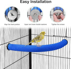 U Shape Parrot Perch Stand Toy Bird Platform Sand Paw Grinding Clean Stick - Image 6