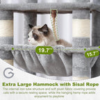 Cat Tree, Cat Tower for Large Cats - Image 2