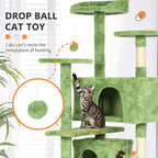 BestPet 54in Cat Tree Tower for Indoor Cats - Image 3
