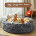 JOLLYVOGUE Calming Small Dog & Cat Bed - Image 4