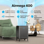 COWAY Air Purifier for Home Large Room Up to 3, Washable Pre-Filter and HEPA - Image 2