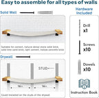 Cat Wall Hammock | Cat Shelves for Wall | Bridge, Shelf and Perches | Modern - Image 4