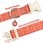 Faygarsle Christmas Dog Collar, Plastic Buckle - Image 4