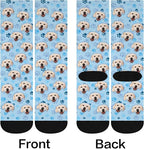 D-Story Custom Face Socks, Personalized Photo Picture on Socks, Unisex Athletic - Image 5