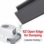 Cat Litter Box Mat: 36"x 30" Waterproof Kitty Cat Litter Trapping Mat, - Image 4