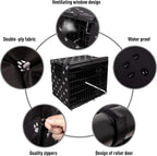 Pet Prime Dog Crate Cover for Wire Cages 24 30 36 42 48 Inch Outdoor Pet Kennel - Image 3