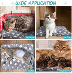 VitalCozy 2 Pack Self Warming Cat Mat Self Heating Pad Bed Reversible Machine - Image 5
