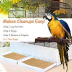30PCS Bird Cage Liners - Image 7
