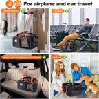 19x13x9 TSA Approved top Expandable pet Carrier - Image 6
