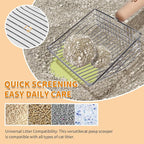 Cat Litter Scoop Metal Litter Scooper - Image 3