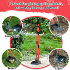 MXF Pooper Scooper, Dog Pooper Scooper Long Handle Stainless Metal Tray and - Image 7