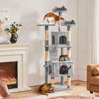 Yaheetech XL Cat Tree, 72in Multi-Level Cat Tower - Image 2