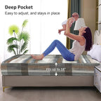 Waterproof Mattress Protector King, Fitted Sheet Style Breathable Mattress Cover - Image 4