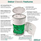 Diaper Dekor EKO Classic Diaper Pail Gift Set - Image 2
