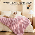 LINENLUX 1 Pack 3 Soft Fleece Dog Blanket - Image 4