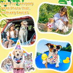 Reginary 120 Packs Dog Bandanas Bulk Dog Scarf Adjustable Holiday Pet Scarf - Image 6