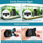 hygger Aquarium Magnet Glass Cleaner, Magnetic Fish Tank Cleaner - Image 4