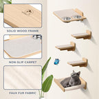 Space-Saving Cat Wall Shelves – Interactive Cat Wall Climber - Image 4