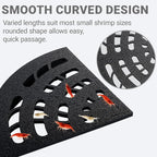 Shrimp Cave 2-Pack – Space-Saving Fan-Shaped Aquarium Cave Decor - Image 4