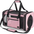 Soft-Sided Pet Carrier for Cats Small Dogs of 15 Lbs Medium Pink by NextFri