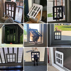 PETLESO Small Pet Door for Screen & Sliding Doors - Image 2