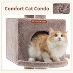 Cat Tree for Indoor Cats, 55.1 inch Cat Tower - Image 3