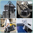 Petskd Pet Carrier 17x11x10.5 Delta American United Airline Approved, Pet - Image 8