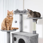 Yaheetech Tall Cat Tree, 80in Multi-Level Cat Tower - Image 4